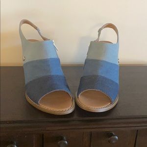 Nautica Blue Denim Sandals